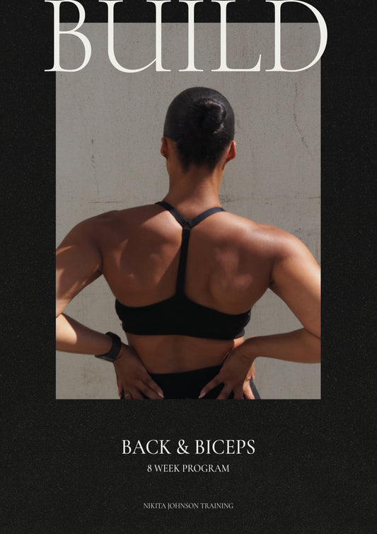 BUILD - Back & Biceps Program